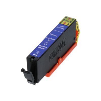 Cartouche compatible Canon CLI-581PB Bleu Photo