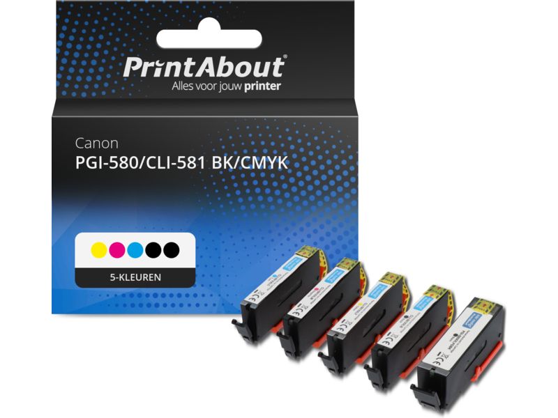 Huismerk Canon PGI-580 cartridge zwart