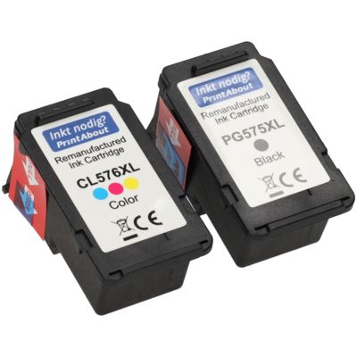Huismerk Canon PG-545 / CL-546 Inktcartridge Zwart + 3 kleuren Multipack