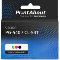 Cartouches D’encre Compatibles Canon PG512 CL513 PG540 CL541 PG545 CL546 - Noir, Neuves, Pack