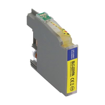 PrintAbout Huismerk vervangt Brother LC-221Y Inktcartridge Geel