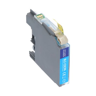 PrintAbout Huismerk vervangt Brother LC-121C Inktcartridge Cyaan