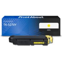 Huismerk Kyocera TK-5270Y Toner Geel