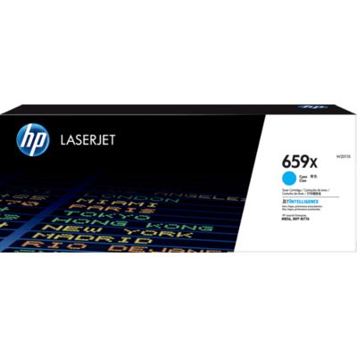 HP 659x (W2011X) - Cyan - Toner - Grande capacité