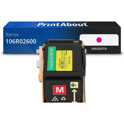 Toner compatible Xerox 106R02600 - Magenta
