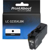 PrintAbout Huismerk vervangt Brother LC-3235XLBK Inktcartridge Zwart Hoge capaciteit