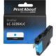 Huismerk Brother LC-3235XLC Inktcartridge Cyaan Hoge capaciteit