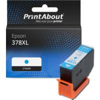 Huismerk Epson 378XL (C13T37924010) Inktcartridge Cyaan Hoge capaciteit