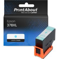 Huismerk Epson 378XL (C13T37954010) Inktcartridge Licht-cyaan Hoge capaciteit