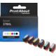 Cartouche compatible Epson 378XL (C13T37984010) - 6 couleurs - Grande capacité - Multipack