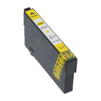 Huismerk Epson 407 (C13T07U440) Inktcartridge Geel