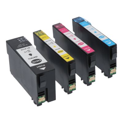 Cartouche compatible Epson 407 (C13T07U41/42/43/440) - 4 couleurs - Multipack