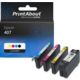 Huismerk Epson 407 (C13T07U41/42/43/440) Inktcartridge 4-kleuren Multipack
