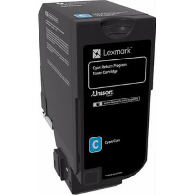 Lexmark 74C20C0 Toner Cyaan