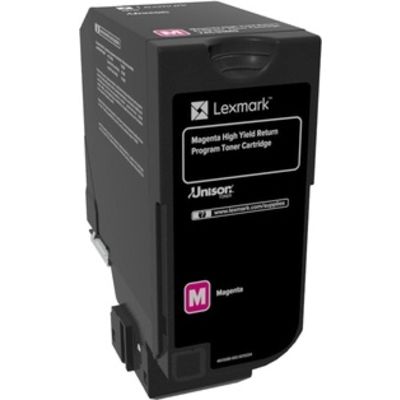Lexmark 74C2HM0 - Magenta - Toner - Grande capacité