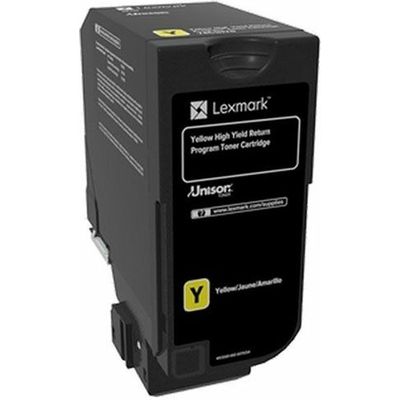 Lexmark 74C2HY0 Toner Geel Hoge capaciteit