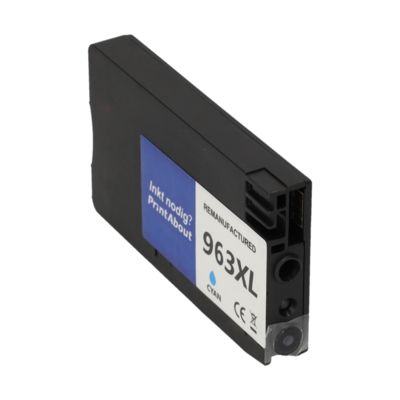 Huismerk HP 963XL (3JA27AE) Inktcartridge Cyaan Hoge capaciteit