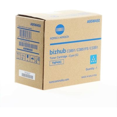 Konica Minolta A95W450 (TNP-49Y) Toner Cyaan
