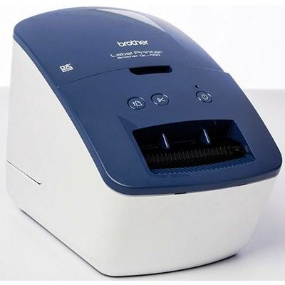 Brother QL-600B Étiqueteuse bleue