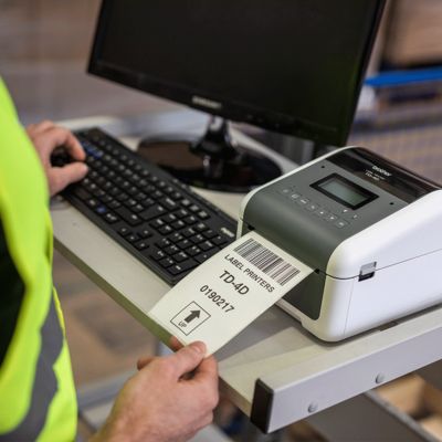 Brother TD-4550DNWB Labelprinter
