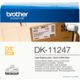 Brother DK-11247 Etiket Zwart op wit (103 mm x 164 mm)