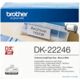 Brother DK-22246 Etiket Zwart op wit