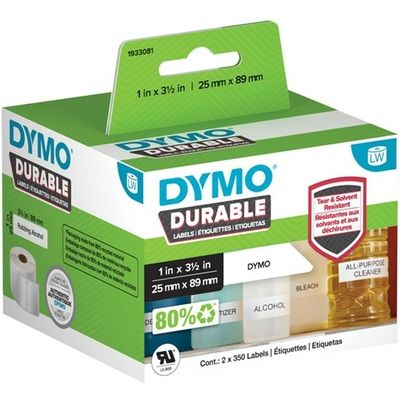 Dymo 1933081 Etiket Zwart op wit