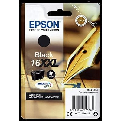 Epson 16XXL (C13T16814012) Inktcartridge Zwart