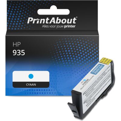 Huismerk HP 935 (C2P20AE) Inktcartridge Cyaan