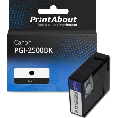Cartouche compatible Canon PGI-2500BK - Noir