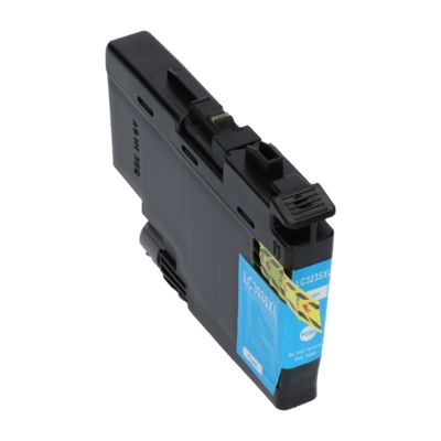 PrintAbout Huismerk vervangt Brother LC-3233C Inktcartridge Cyaan