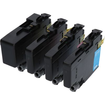 PrintAbout Huismerk vervangt Brother LC-3235XL Inktcartridge Zwart + 3 kleuren Multipack
