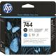 HP F9J86A (744) - Noir + cyan - Tête d'impression