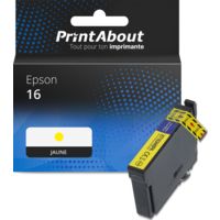 Cartouche compatible Epson 16 (C13T16244012) - Jaune