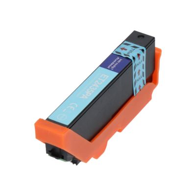 Huismerk Epson 24 (C13T24254012) Inktcartridge Licht-cyaan