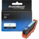 Huismerk Epson 24 (C13T24254012) Inktcartridge Licht-cyaan