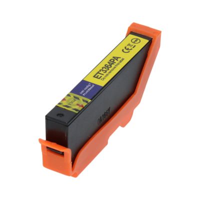 Huismerk Epson 33 (C13T33444012) Inktcartridge Geel