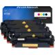 Toner compatible HP 415A (W2030A) - 4 couleurs - Multipack