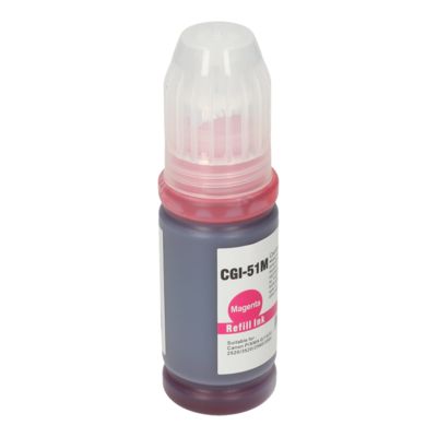 Huismerk Canon GI-51M Inktcartridge Magenta