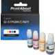 Cartouche compatible Canon GI-51PGBK/C/M/Y - 4 couleurs - Multipack