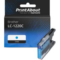 Cartouche compatible Brother LC-1220C - Cyan
