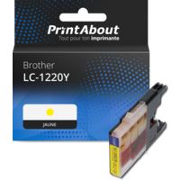 Cartouche compatible Brother LC-1220Y - Jaune