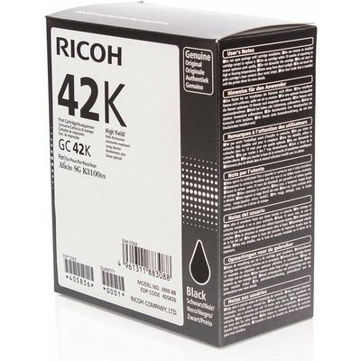 Ricoh GC-42K Inktcartridge Zwart