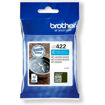 Brother LC-422C Inktcartridge Cyaan