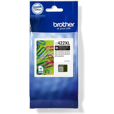 Brother LC-422XLBK - Noir - Cartouche d'encre - Grande capacité