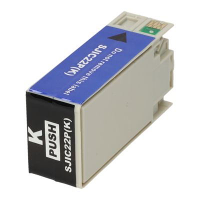 Huismerk Epson SJIC22P(K) Inktcartridge Zwart