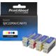 Huismerk Epson SJIC22P(K/C/M/Y) Inktcartridge 4-kleuren Multipack