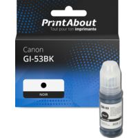 Cartouche compatible Canon GI-53BK - Noir