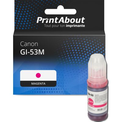 Cartouche compatible Canon GI-53M - Magenta