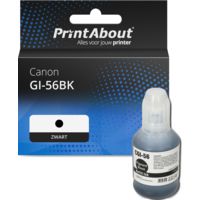 Huismerk Canon GI-56BK Inktcartridge Zwart
